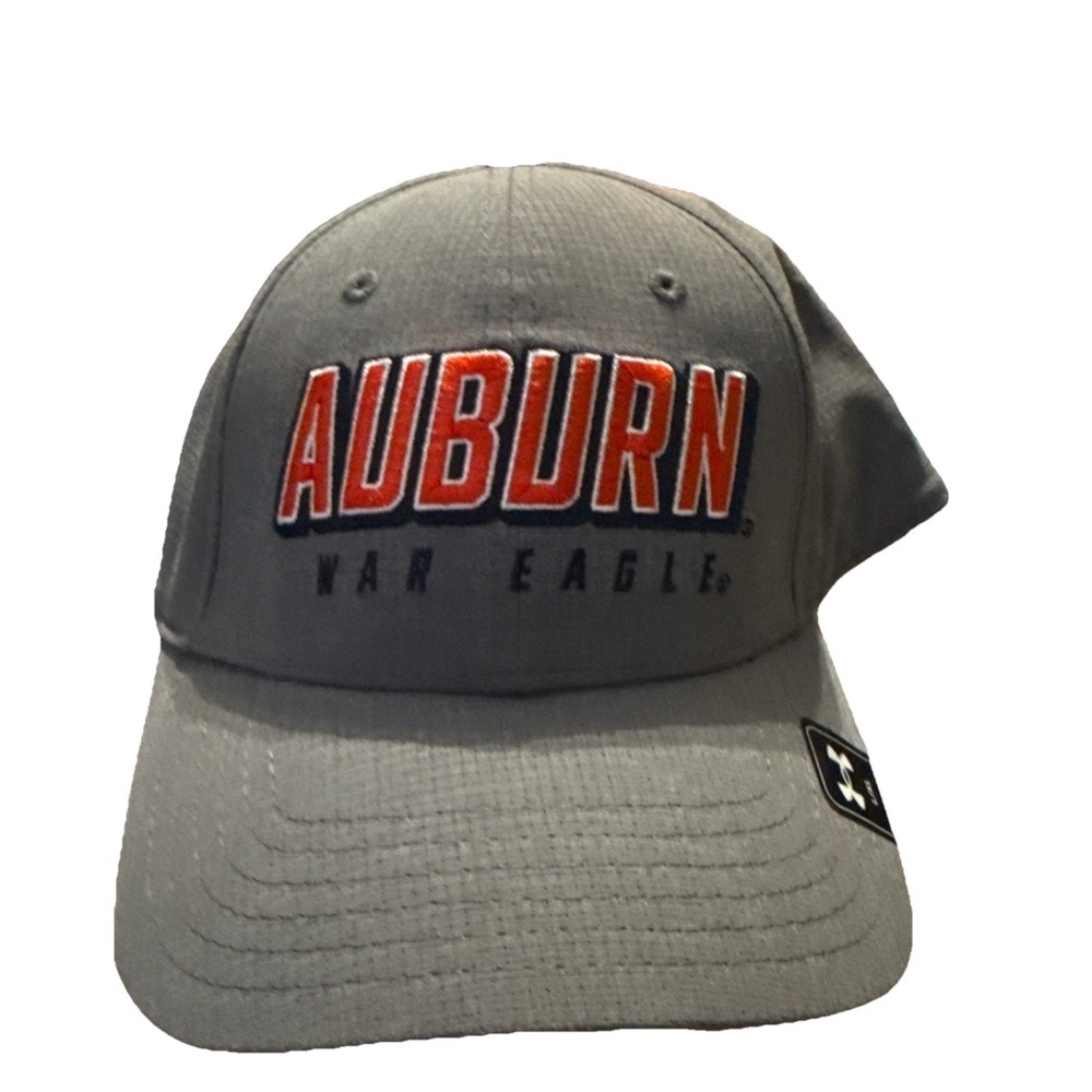 Auburn Tigers Under Armour Wicking Baseball Cap‎ Fiited L/XL